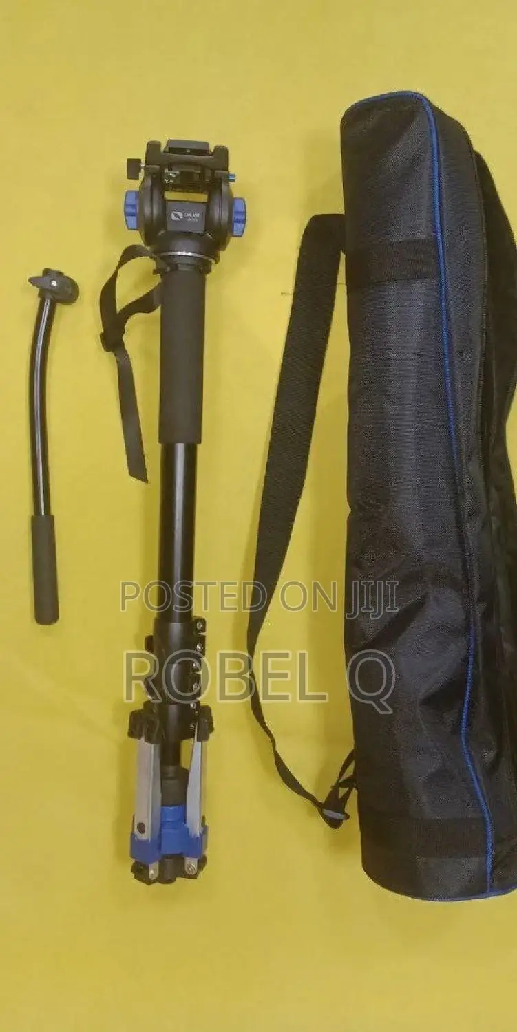 Professional Monopod With Fluid Hydraulic Head