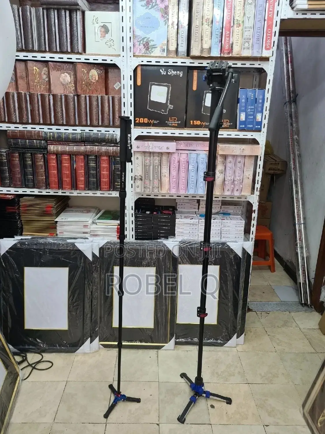 Professional Monopod With Fluid Hydraulic Head