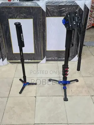 Professional Monopod With Fluid Hydraulic Head