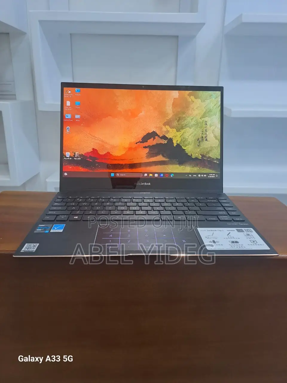 New Laptop Asus ZenBook Flip S UX370UA 16GB Intel Core I7 SSD 512GB