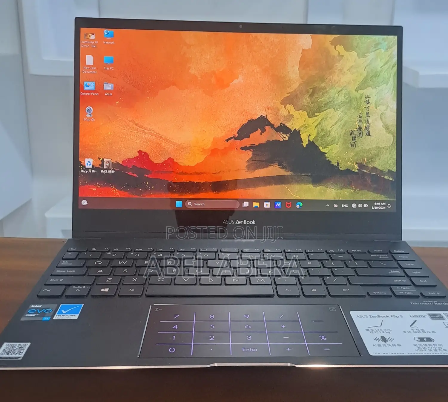 New Laptop Asus ZenBook Flip S UX370UA 16GB Intel Core i7 SSD 512GB