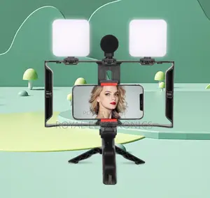 Photo - Vlogging Kit With Two Fill Lamps, Microphone and Remote
