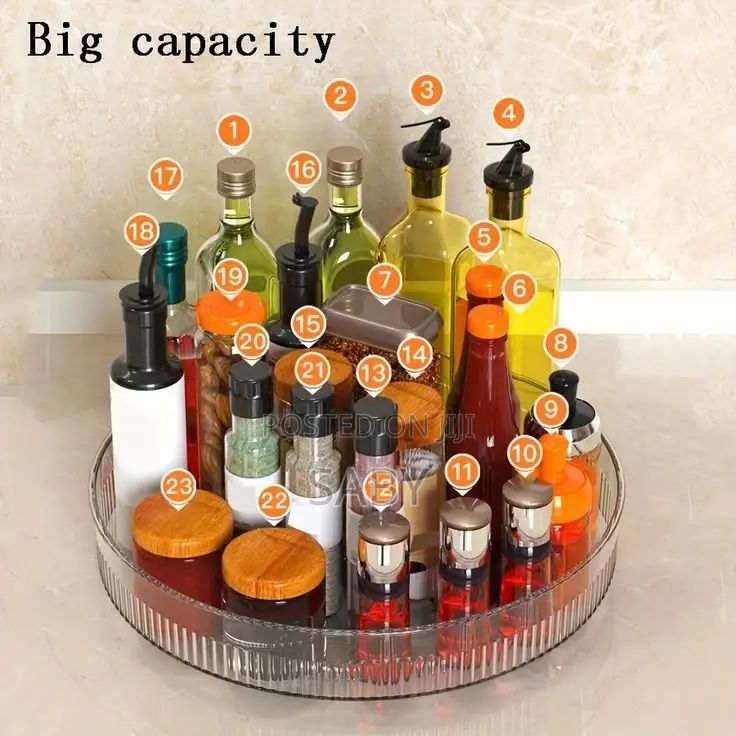 Multi Functional Rotation Seasoning Box