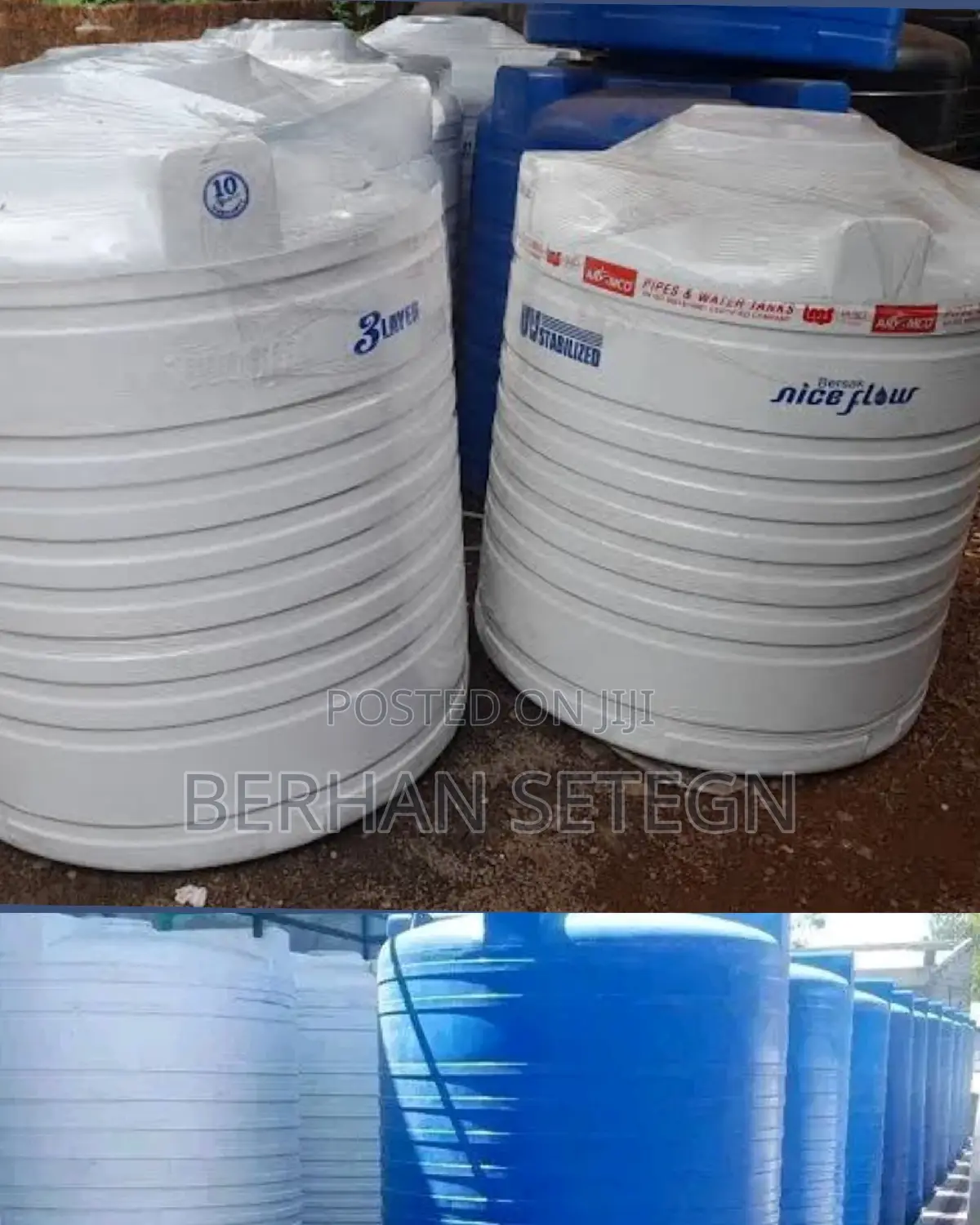 Plasto Vertical Water Tanker Tanker