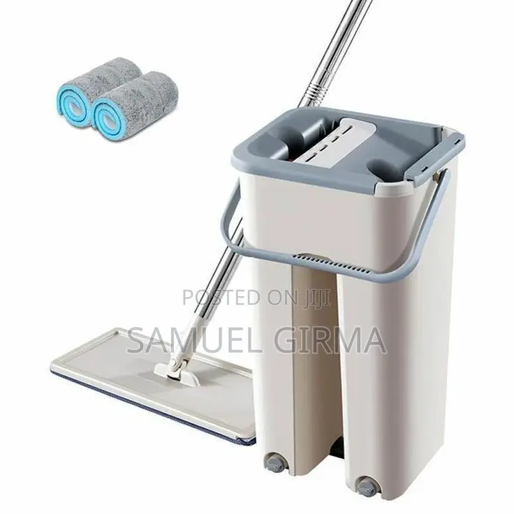 ~Magic Flat Mop And Bucket System