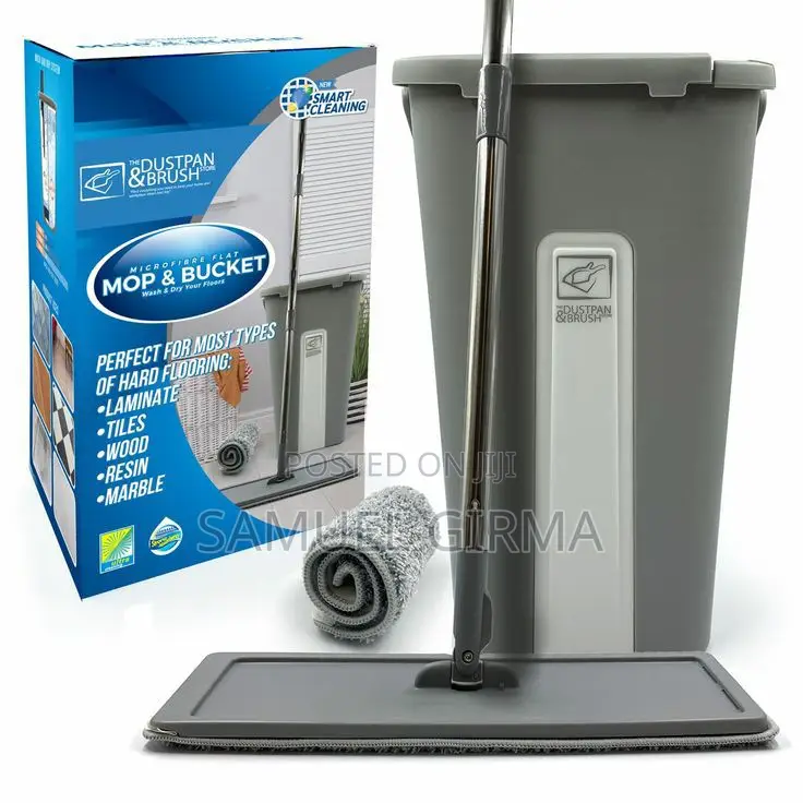 ~Magic Flat Mop And Bucket System