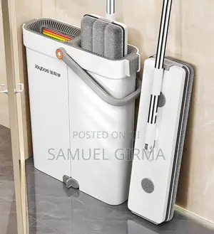 ~Magic Flat Mop And Bucket System
