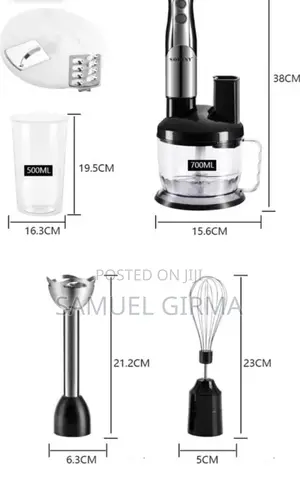 ~The SOKANY 8-in-1 Hand Blender Set