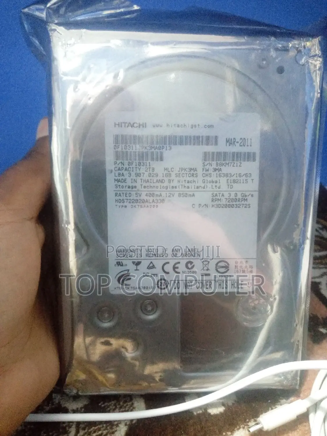 Desk Top Hard Disk 2TB