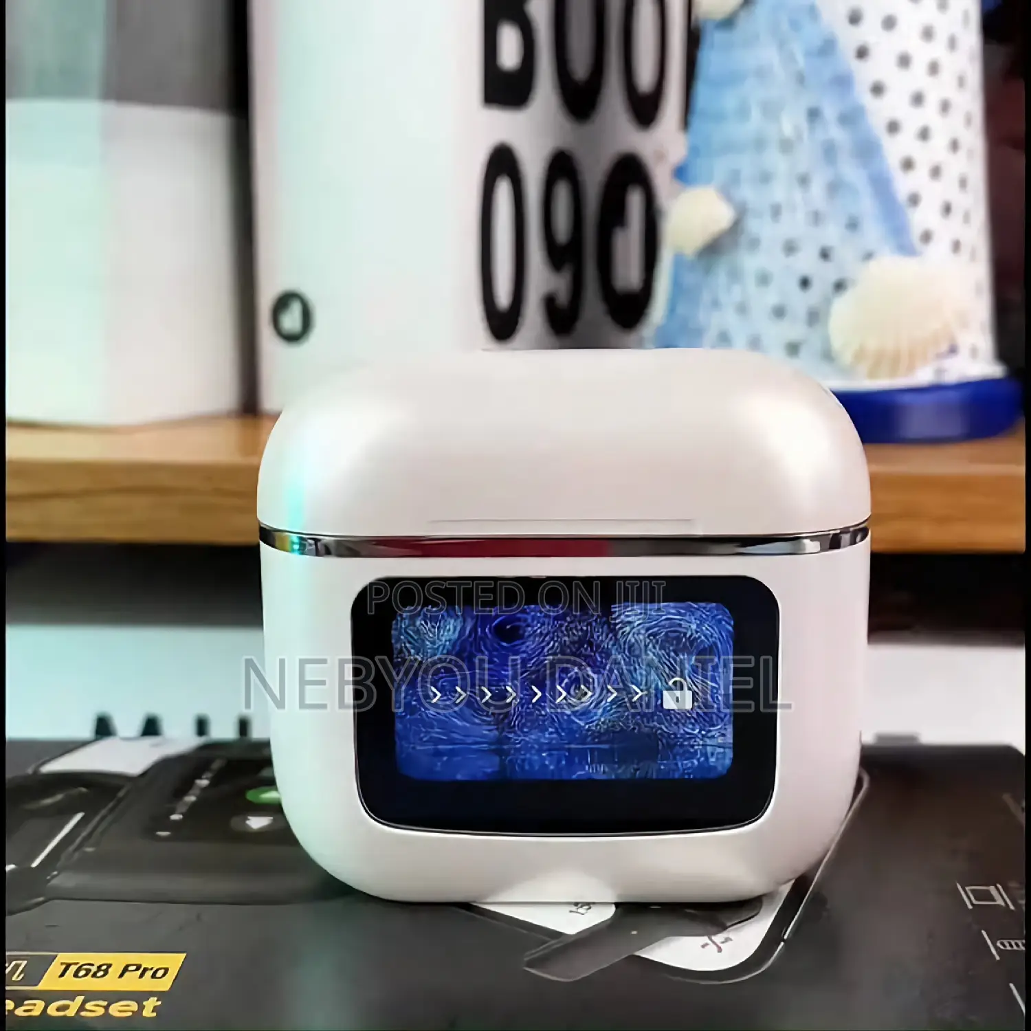 T68 Pro Touchscreen Earbuds