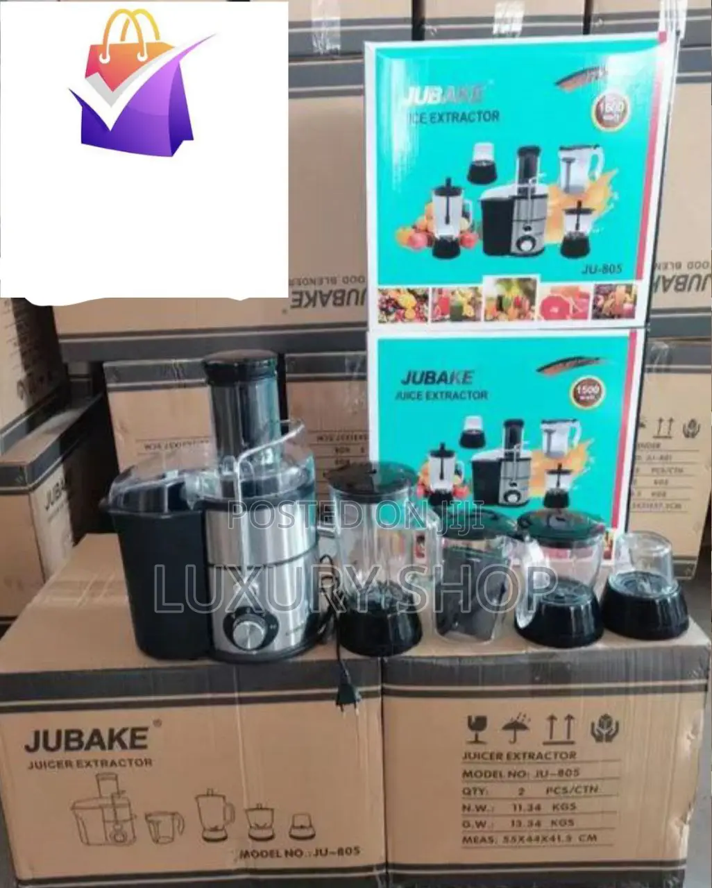 1jubake 5 in 1 Juicer Blender