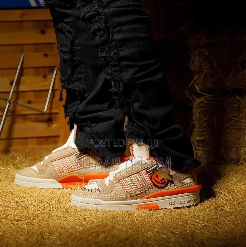 Original Adidas Forum Low Mod ‘ Jack O’ Lantern’ Shoes