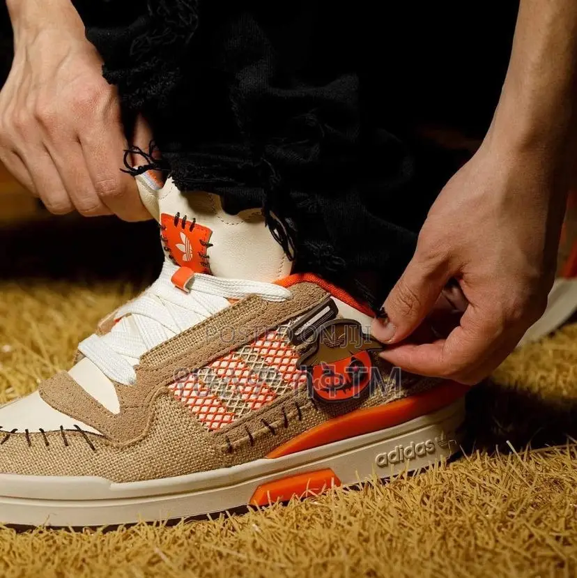 Original Adidas Forum Low Mod ‘ Jack O’ Lantern’ Shoes