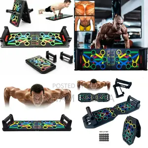 Original 6 Training ተጣጣፊ ፑሽአፕ መሳሪያ Foldable Pushup Board