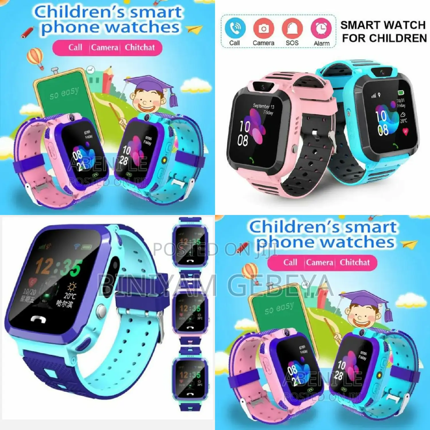 Original ከልጅዎ ጋር በማንኛውም ሰዓት የሚያገናኝoteto Ks1kids Smartwatch