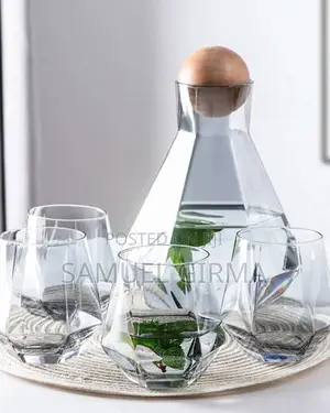 ~7pcs Glass Water Set