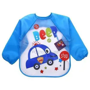 Photo - Waterproof Washable Long-Sleeve Baby Bibs