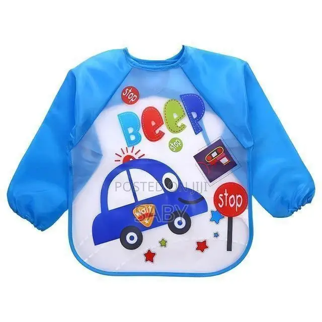 Waterproof Washable Long-Sleeve Baby Bibs