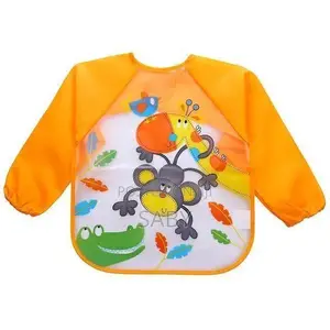 Waterproof Washable Long-Sleeve Baby Bibs