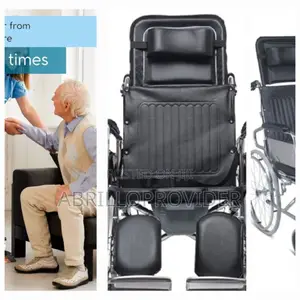 Photo - Elderly Recliner Wheelchair♡Wheelchair♡Wheelchair₩Wheelchair