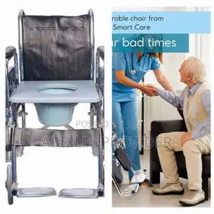Photo - Folding Removal Potty Wheelchair|Wheelchair|Wheelchair|New%