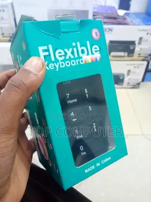 Flexible Keyboard በጣም አሪፍ ቦርሳውስጥ ተጠቅልሎ ሚገባ