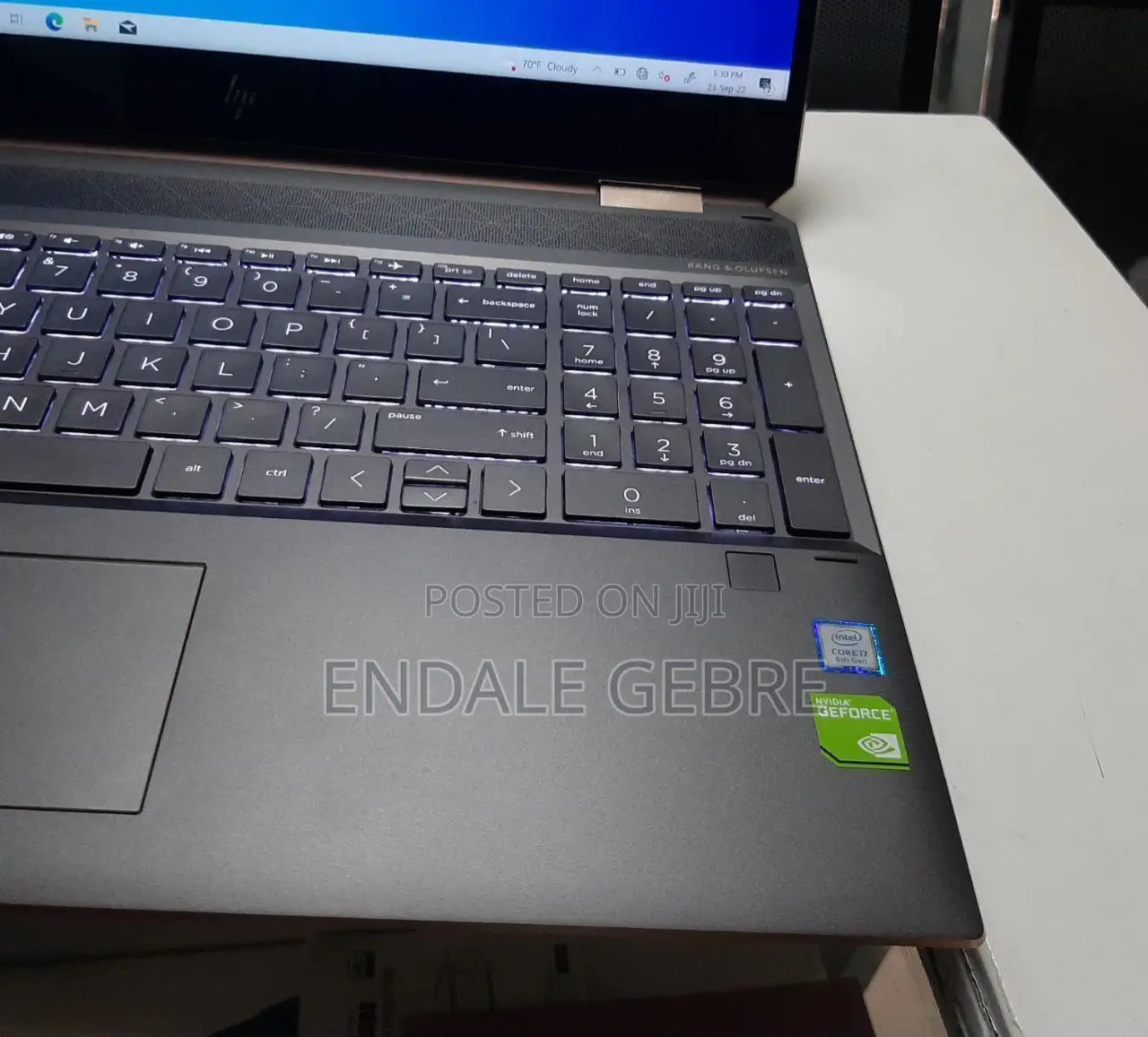 New Laptop HP Spectre 16GB Intel Core I7 SSD 512GB