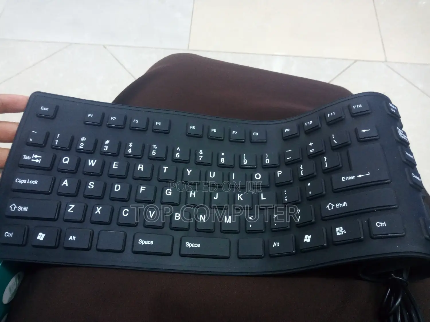 Flexible Keyboard በጣም አሪፍ ቦርሳውስጥ ተጠቅልሎ ሚገባ