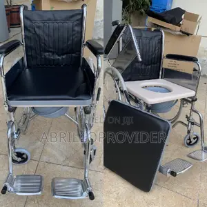 Photo - Toilet Wheelchair€>Wheelchair>%Wheelchair%>Wheelchair%<Toiet