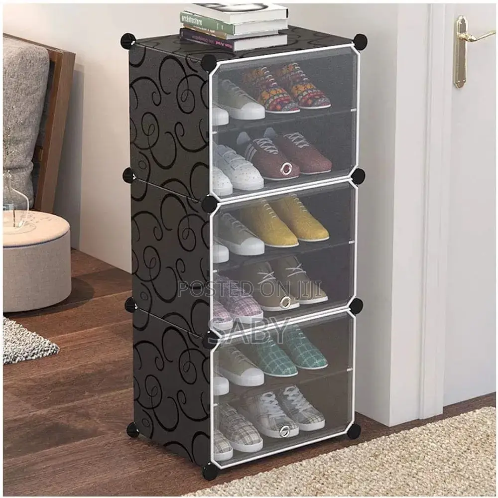 Plastic Cube Shoe Rack
