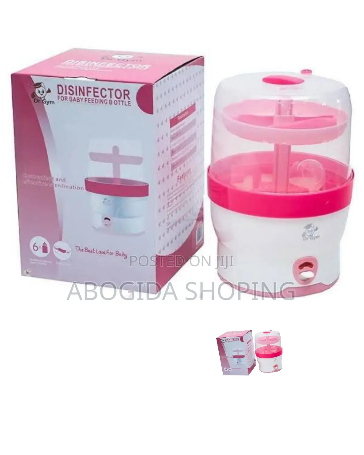 Dr Gym Sterilizer Baby Feeding Bottle