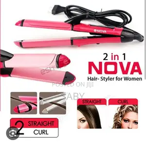 Nova Professional Hair Curler and Straigthner