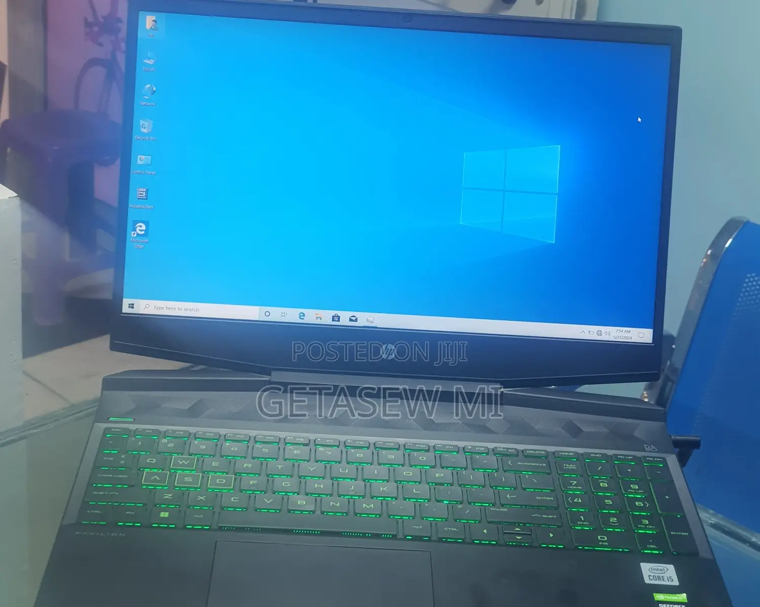 New Laptop HP Pavilion Power 15 8GB Intel Core i5 SSD 256GB