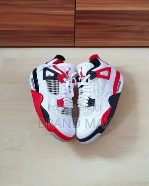Photo - Air Jordan 4 Retro "Fire Red"Master Quality