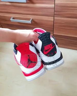 Photo - Air Jordan 4 Retro "Fire Red"Master Quality