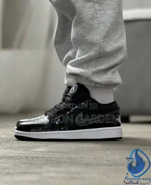Photo - Original Nike Air Jordan 1 Low Space Jam Shoes for Woman's