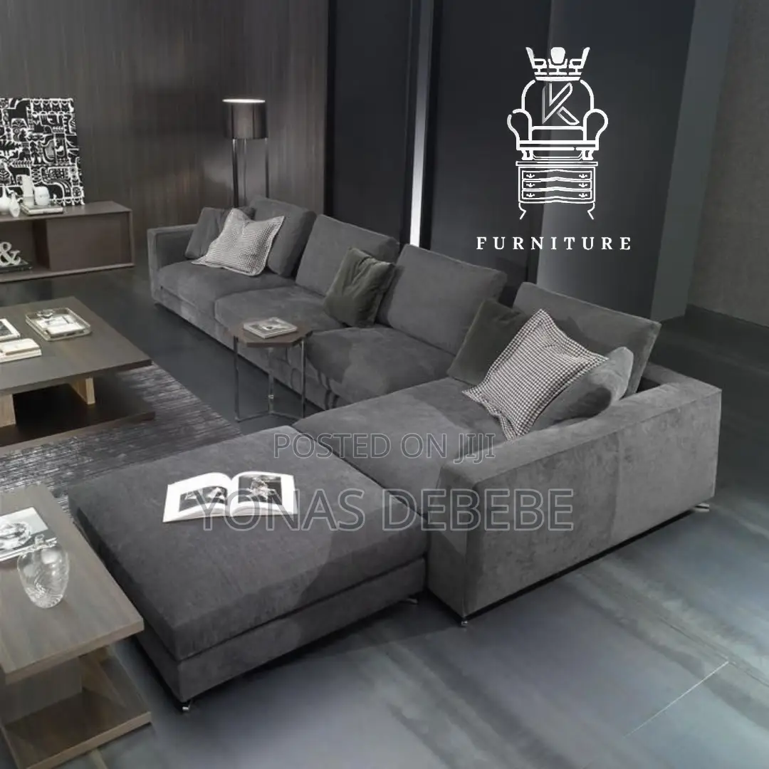 King's Furniture L Shape Sofa With High Quality for Order