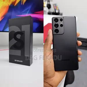 Photo - New Samsung Galaxy S21 Ultra 5G 256 GB Black