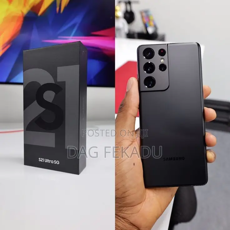 New Samsung Galaxy S21 Ultra 5G 256 GB Black