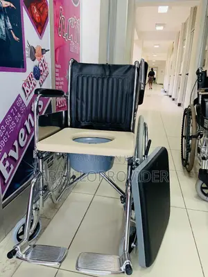 Photo - Shower Seat Wheelchair|Commode Chair Wheelchair/Wheelchair%*