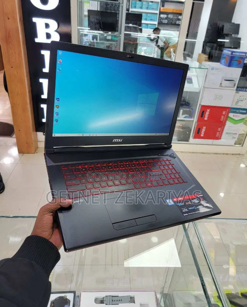 New Laptop MSI GL62M 7RC 16GB Intel Core I7 HDD+SSD 128GB