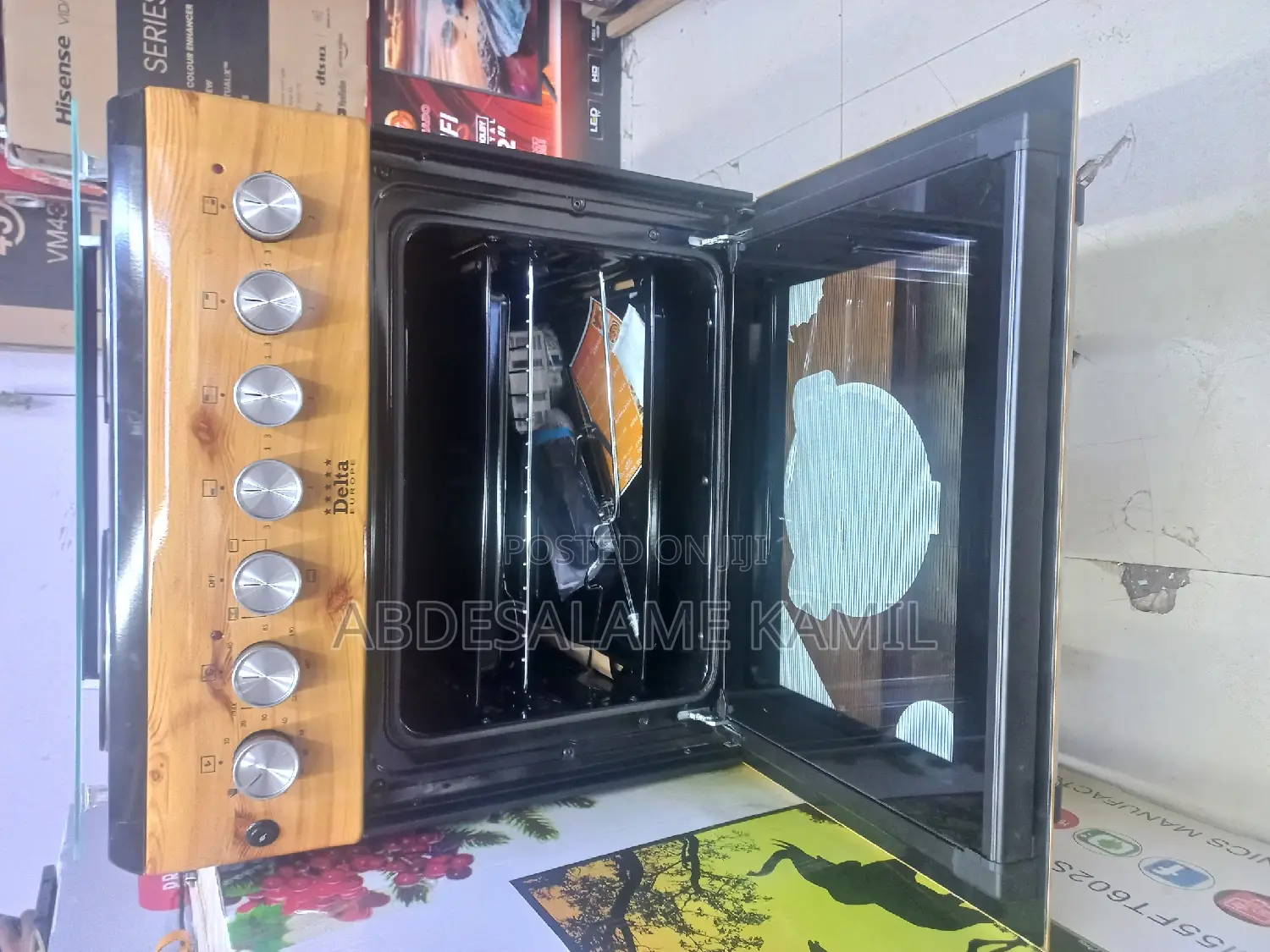 Delta EUROPE OVN 60×60 4 ኤሌትሪክ