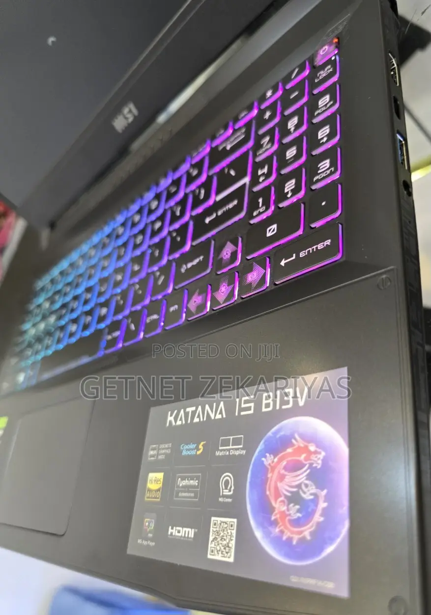 New Laptop MSI Katana 15 16GB Intel Core I7 SSD 1T