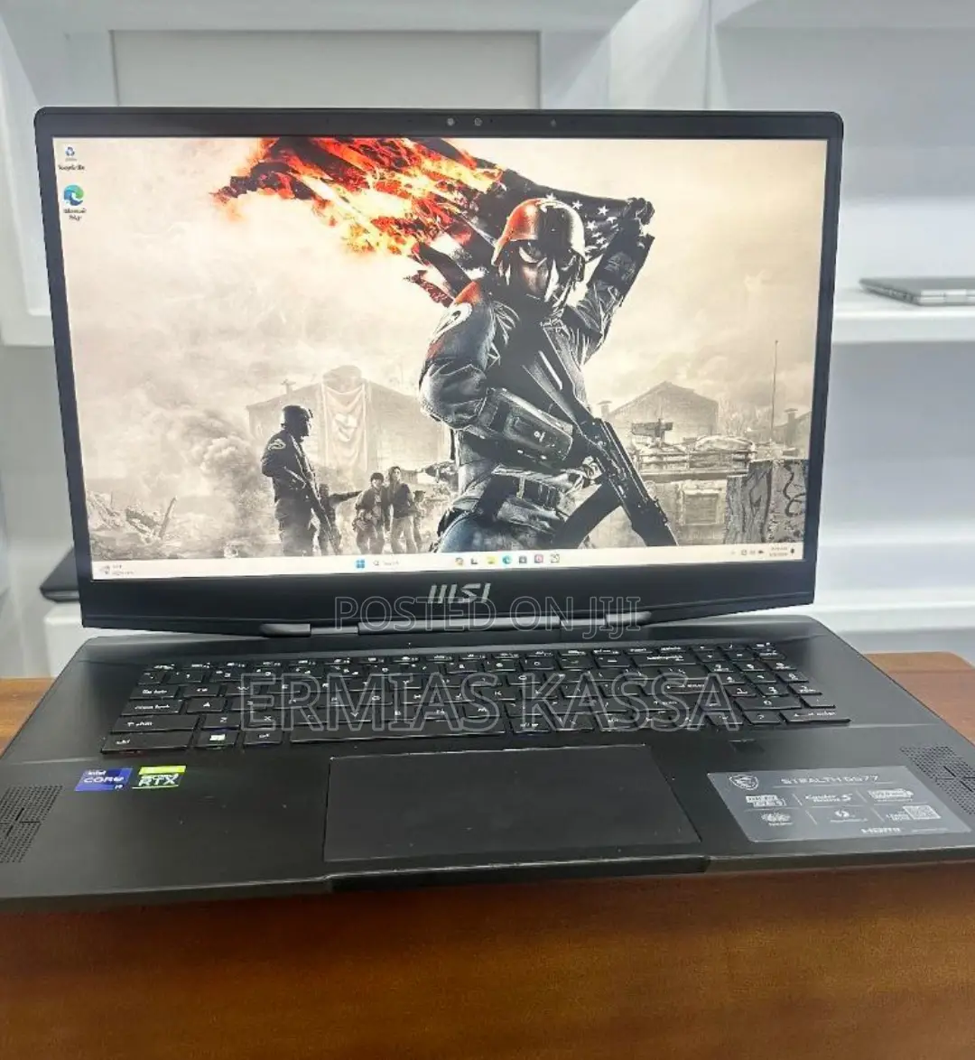 New Laptop MSI Stealth GS77 16GB Intel Core I9 SSD 1T
