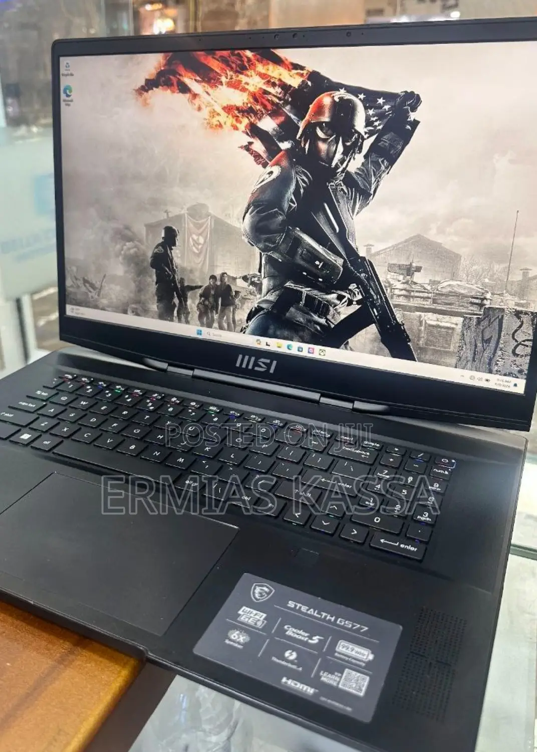 New Laptop MSI Stealth GS77 16GB Intel Core I9 SSD 1T