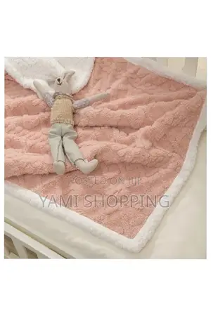 Photo - Fluffy and Fur Double Layer Kids Blanket