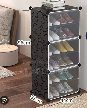 Plastic Cube Shoe Rack
