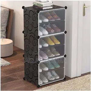 Plastic Cube Shoe Rack