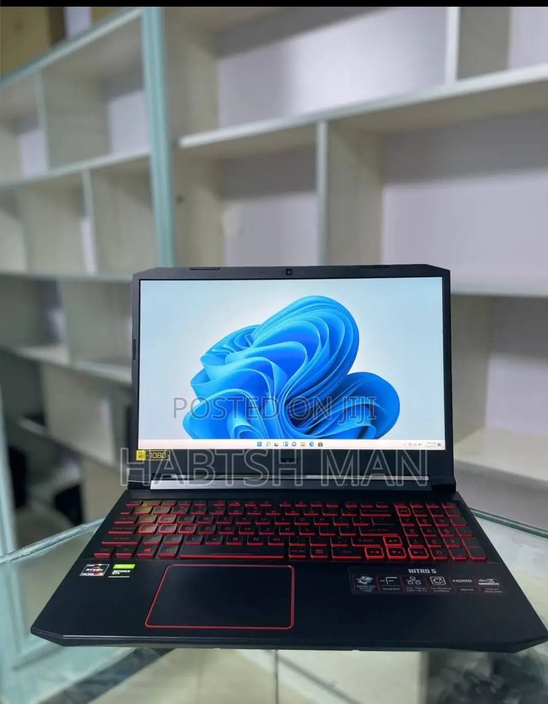 New Laptop Acer Nitro 5 8GB AMD Ryzen 5 SSD 256GB