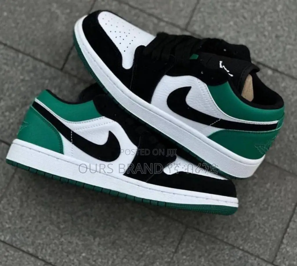 NIKE Air Jordan 1 Low "Mystic Green" High Quality Shoes